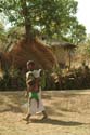 fetching water